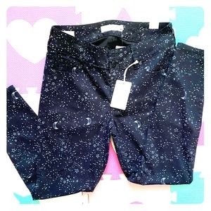 Starry Black Skinny Jeans